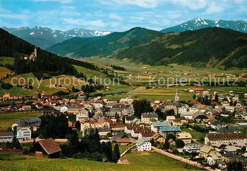 AK / Ansichtskarte Tamsweg Lungau Gesamtansicht mit Alpenpanorama Sommerfrische Kat. Tamsweg