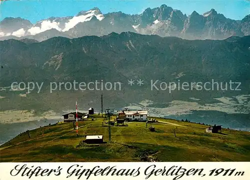 AK / Ansichtskarte Gerlitzen Fliegeraufnahme Julischen Alpen Kat. Arriach