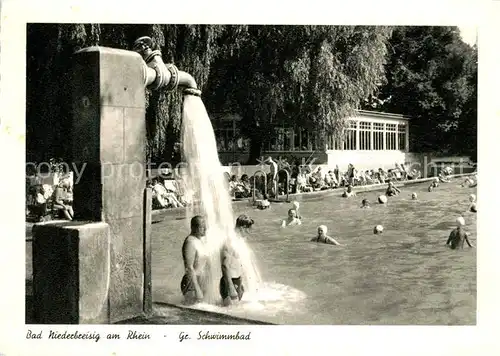 AK / Ansichtskarte Niederbreisig Bad Schwimmbad Kat. Bad Breisig