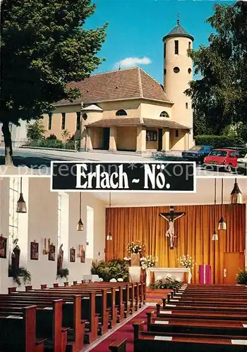 AK / Ansichtskarte Erlach Niederoesterreich Antonius Kirche Kat. Erlach
