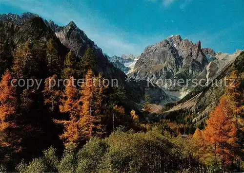 AK / Ansichtskarte Val Ferret Herbststimmung Walliser Alpen Kat. Martigny