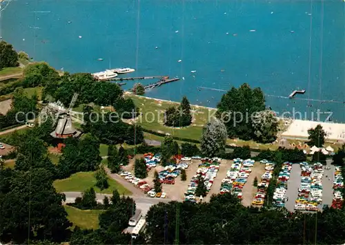 AK / Ansichtskarte Bad Zwischenahn Heilbad am Zwischenahner Meer Windmuehle Hafen Fliegeraufnahme Kat. Bad Zwischenahn