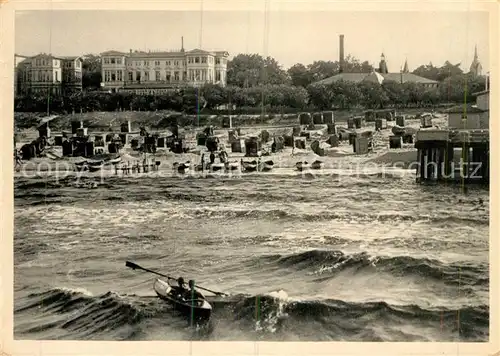 AK / Ansichtskarte Zinnowitz Ostseebad Partie an der Seebruecke