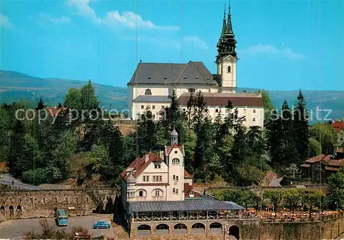 AK / Ansichtskarte Linz Donau Hotel Poestlingberg Kirche Kat. Linz