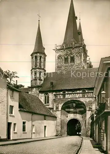 AK / Ansichtskarte Xanten St Viktorsdom Tor Michaeliskapelle Kat. Xanten