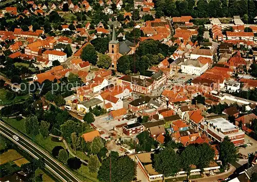 AK / Ansichtskarte Bensersiel Nordseekuestenbad Fliegeraufnahme Kat. Esens