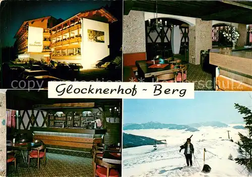 AK / Ansichtskarte Berg Drautal Hotel Glocknerhof Wintersportplatz Alpen Kat. Berg im Drautal