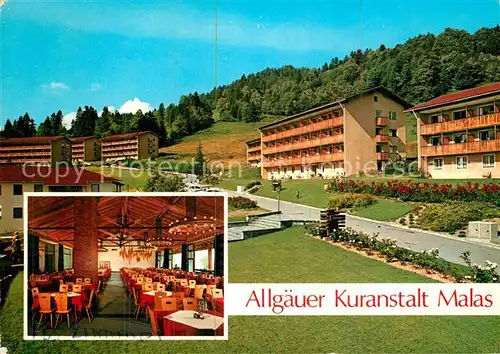 AK / Ansichtskarte Oberstaufen Allgaeuer Kuranstalt Malas Kat. Oberstaufen