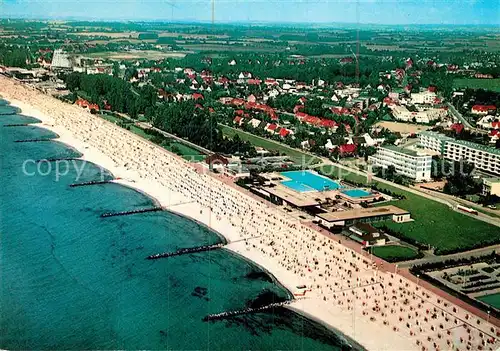 AK / Ansichtskarte Groemitz Ostseebad Fliegeraufnahme Kat. Groemitz