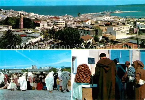 AK / Ansichtskarte Tanger Tangier Tangiers Panorama Teilansichten Kat. Marokko