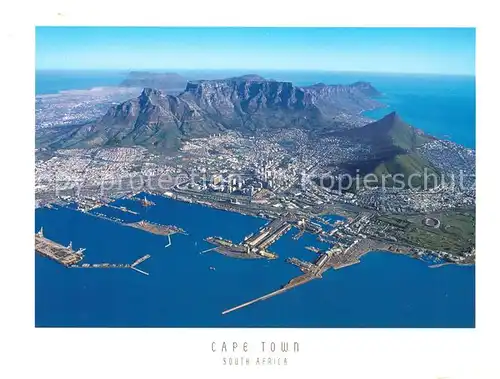 AK / Ansichtskarte Cape Town Kaapstad Kapstadt Fliegeraufnahme Kat. Cape Town