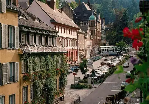 AK / Ansichtskarte Triberg Schwarzwald Marktplatz Kat. Triberg im Schwarzwald