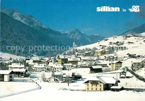 AK / Ansichtskarte Sillian Tirol Panorama Hochpustertal Kat. Sillian Osttirol