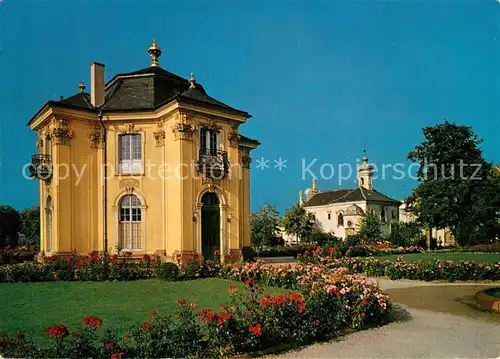 AK / Ansichtskarte Rastatt Pagodenburg und Einsiedler Kapelle Kat. Rastatt