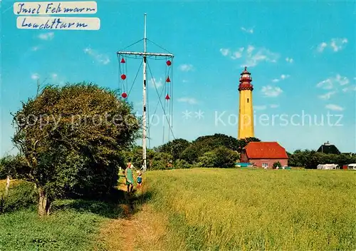 AK / Ansichtskarte Insel Fehmarn Fluegger Leuchtturm Kat. Fehmarn