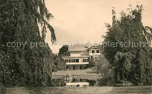 AK / Ansichtskarte Volksdorf Alt Rahlstedt Villa Teich Park