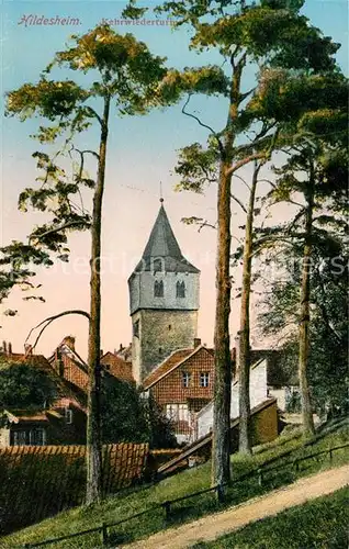 AK / Ansichtskarte Hildesheim Kehrwiederturm Kat. Hildesheim