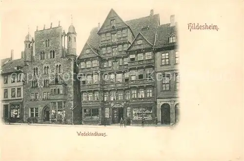 AK / Ansichtskarte Hildesheim Wedekindhaus Altstadt Historisches Gebaeude Kat. Hildesheim