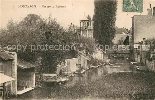 AK / Ansichtskarte Montargis Loiret Vue sur le Puiseaux Kat. Montargis