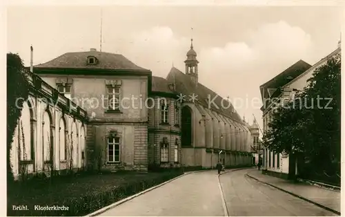 AK / Ansichtskarte Bruehl Rheinland Klosterkirche Kat. Bruehl