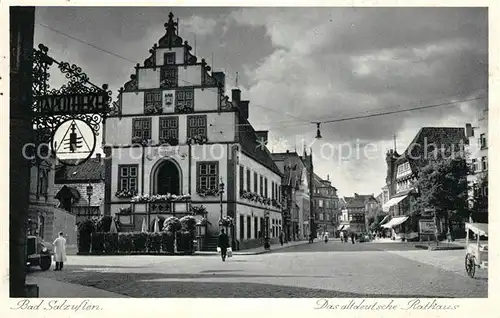 AK / Ansichtskarte Bad Salzuflen Altdeutsches Rathaus Kat. Bad Salzuflen