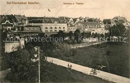 AK / Ansichtskarte Bad Salzuflen Kurhaus und Theater Kat. Bad Salzuflen