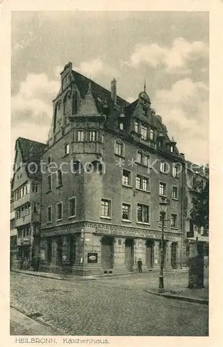 AK / Ansichtskarte Heilbronn Neckar Kaetchenhaus Historisches Gebaeude Kat. Heilbronn