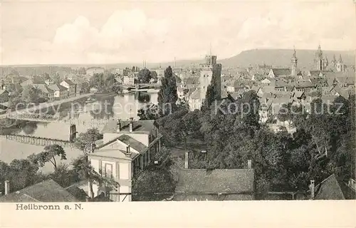 AK / Ansichtskarte Heilbronn Neckar Stadtpanorama Kat. Heilbronn