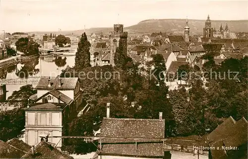 AK / Ansichtskarte Heilbronn Neckar Stadtpanorama Trinks Postkarte Kat. Heilbronn