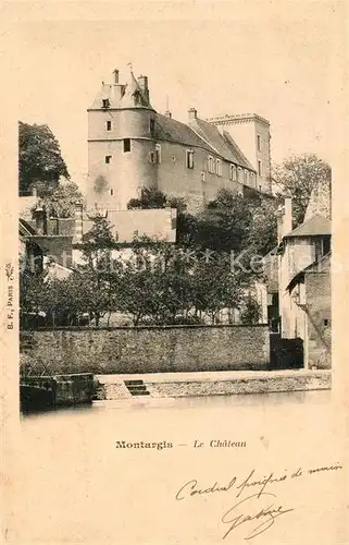 AK / Ansichtskarte Montargis Loiret Le Chateau Kat. Montargis