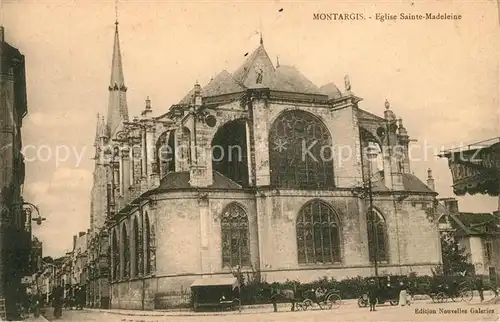 AK / Ansichtskarte Montargis Loiret Eglise Sainte Madeleine Kat. Montargis