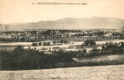 AK / Ansichtskarte Dornach Elsass et le Panorama des Vosges Kat. Mulhouse