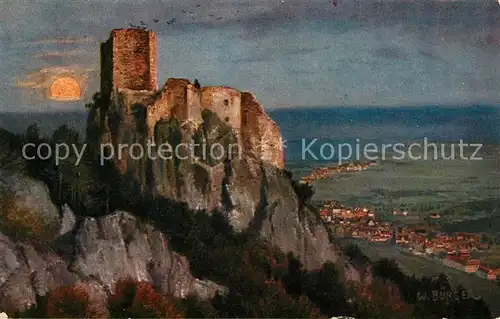 AK / Ansichtskarte Rappoltsweiler Haut Rhin Elsass Ruine Giersberg Kat. Ribeauville