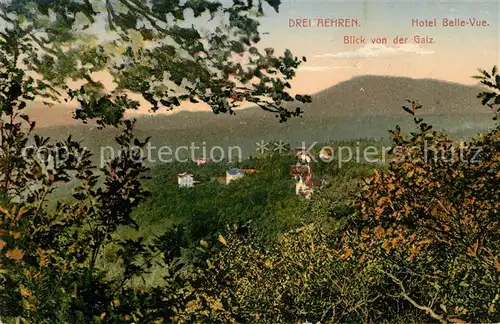 AK / Ansichtskarte Trois Epis Drei aehren Hotel Belle Vue Blick von der Galz Kat. Ammerschwihr