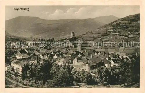 AK / Ansichtskarte Kaysersberg Haut Rhin Panorama Vogesen Kat. Kaysersberg