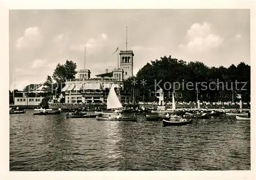 AK / Ansichtskarte Hamburg Uhlenhorster Faehrhaus an der Alster Kat. Hamburg