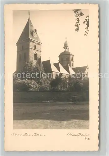 AK / Ansichtskarte Hameln Weser Dom