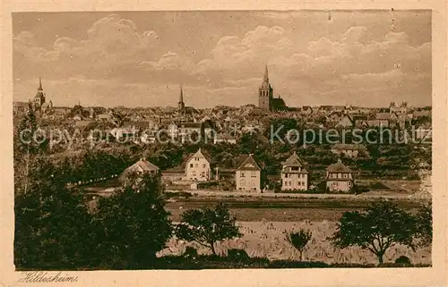 AK / Ansichtskarte Hildesheim Stadtblick Kat. Hildesheim