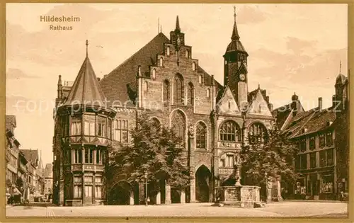 AK / Ansichtskarte Hildesheim Rathaus Kat. Hildesheim