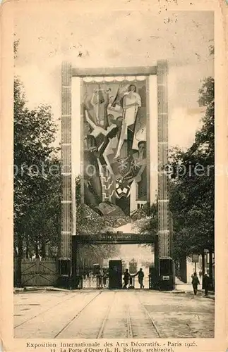 AK / Ansichtskarte Paris EXPO 1925 La Porte d Orsay Kat. Paris