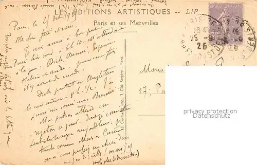 AK / Ansichtskarte Paris EXPO 1925 La Porte d Orsay Kat. Paris