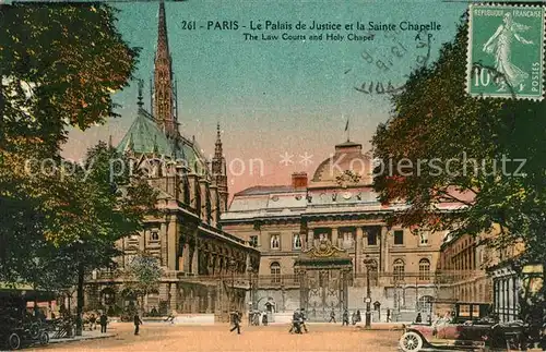 AK / Ansichtskarte Paris Le Palais de Justice et la Sainte Chapelle Kat. Paris