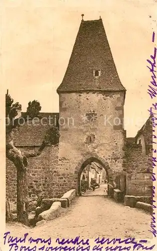 AK / Ansichtskarte Boersch Stadttor Kat. Boersch