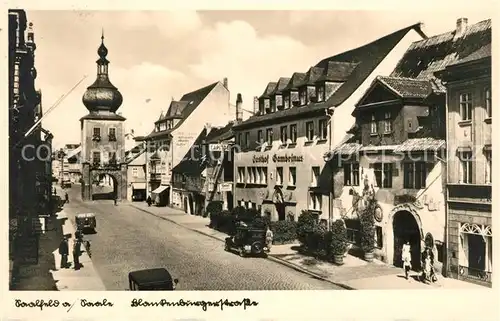 AK / Ansichtskarte Saalfeld Saale Blankenburgerstrasse Kat. Saalfeld