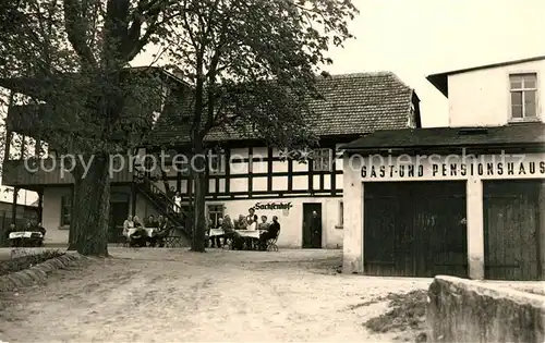 AK / Ansichtskarte Bad Klosterlausnitz Gast und Pensionhaus Sachsenhof Kat. Bad Klosterlausnitz