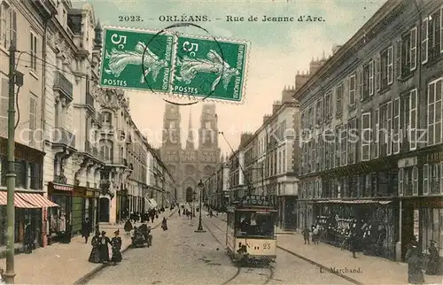 AK / Ansichtskarte Orleans Loiret Rue de Jeanne d Arc Kat. Orleans