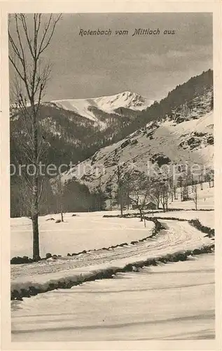 AK / Ansichtskarte Rotenbach Haut Rhin Blick vom Mittlach