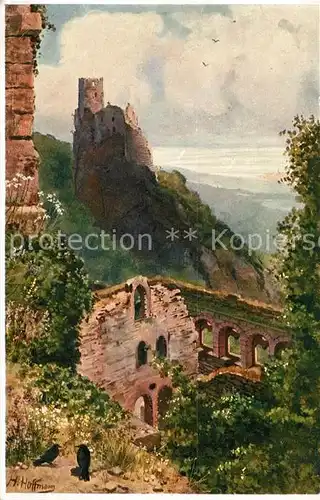 AK / Ansichtskarte Vogesen Vosges Region Blick von der St Ulrichsburg zur Ruine Giersberg Kat. Gerardmer