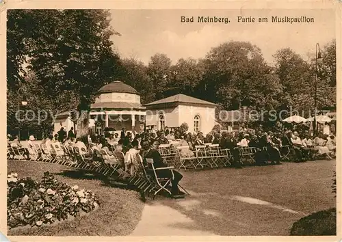 AK / Ansichtskarte Bad Meinberg Partie am Musikpavillon Kat. Horn Bad Meinberg