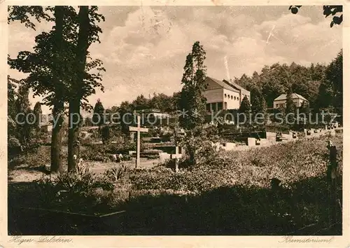 AK / Ansichtskarte Delstern Hagen Krematorium Kat. Hagen